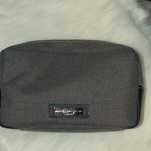 Salvatore Ferragamo Gray Toiletry Bag